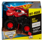 Hot Wheels Monster Jam Rev Tredz Crushstation 1:43 Scale Vehicle