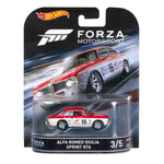 Hot Wheels Retro Entertainment Diecast Vehicle, Alfa Romero GT Junior