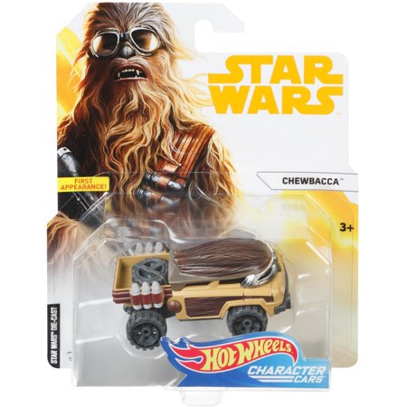 Hot Wheels Star Wars Chewbacca Character Car