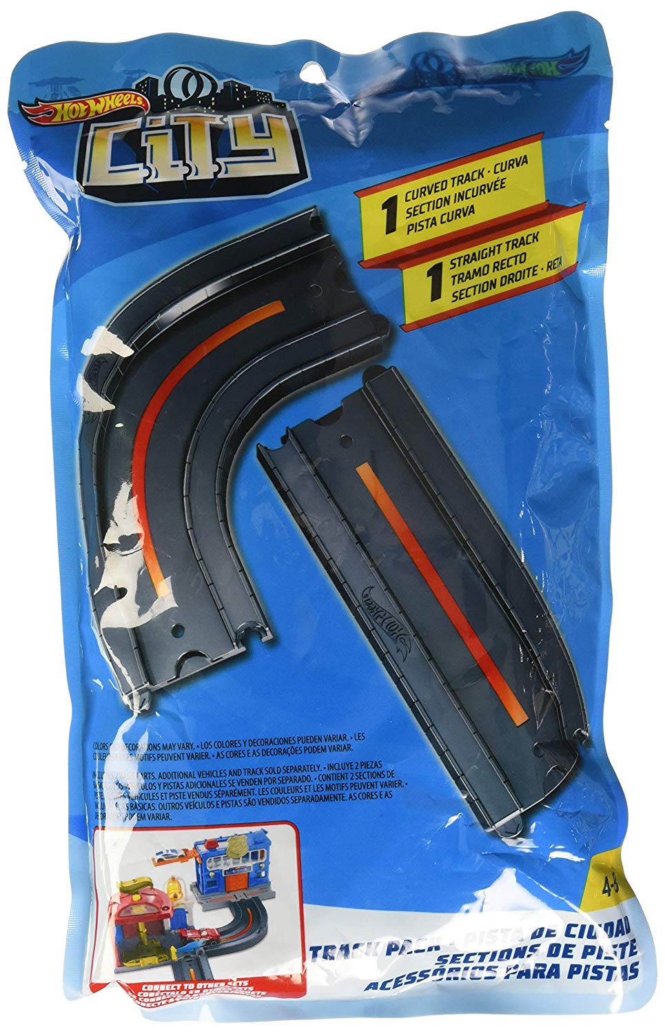 Hot wheels curved track pieces new arrivals