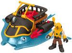 Imaginext Captain Nemo & Stingray