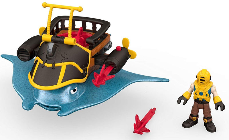 Imaginext Captain Nemo & Stingray