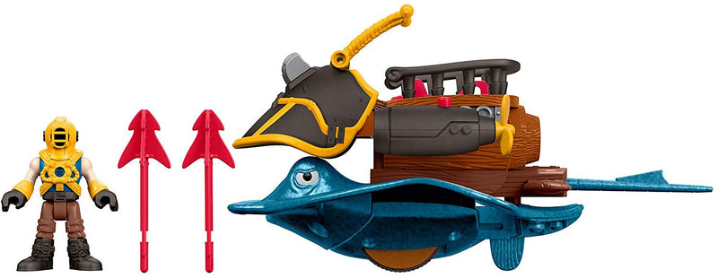 Imaginext Captain Nemo & Stingray