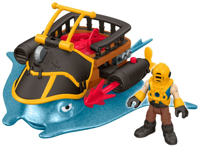 Imaginext Captain Nemo & Stingray