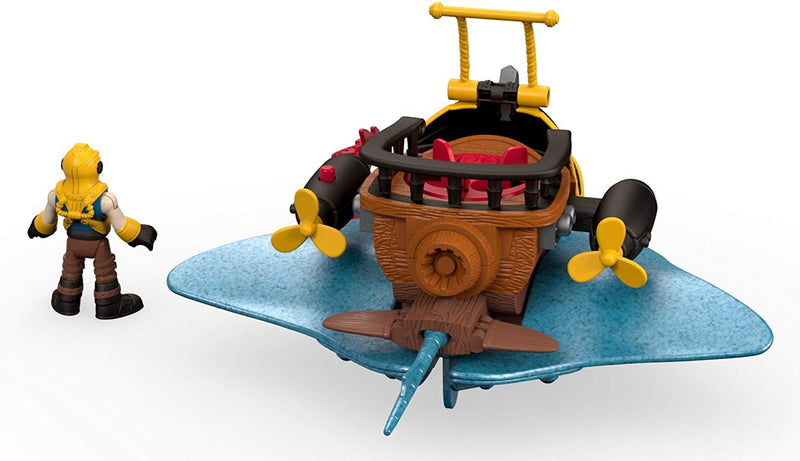 Imaginext Captain Nemo & Stingray