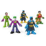 Imaginext DC Heroes & Super Villains Batman Robin Batgirl Joker Riddler