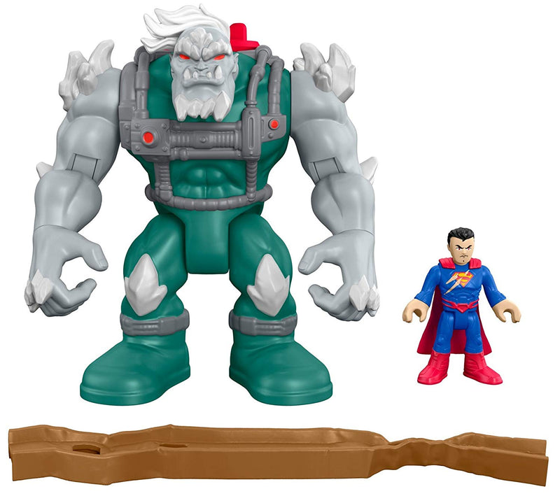 Imaginext DC Super Friends Feature Villain Doomsday and Superman