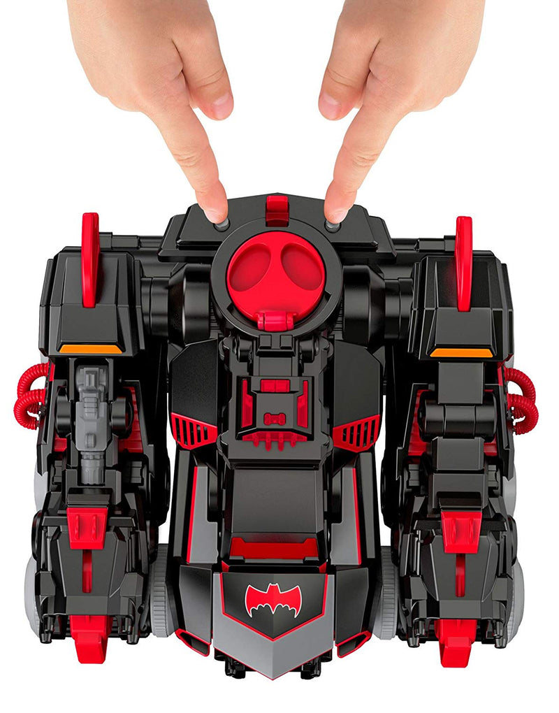 Imaginext DC Super Friends R C Transforming Batbot Square Imports