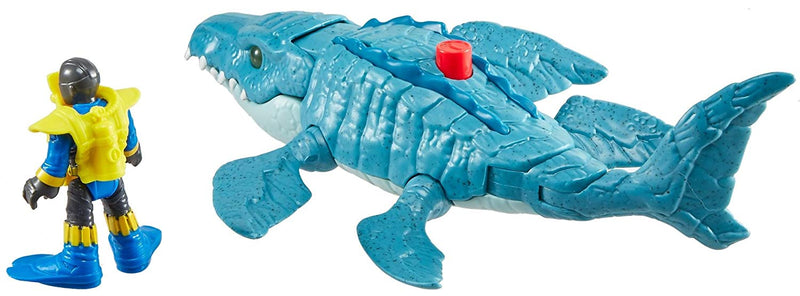 Imaginext Jurassic World, Mosasaurus & Diver