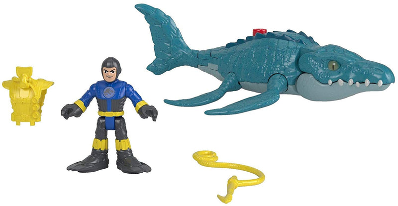 Imaginext Jurassic World, Mosasaurus & Diver