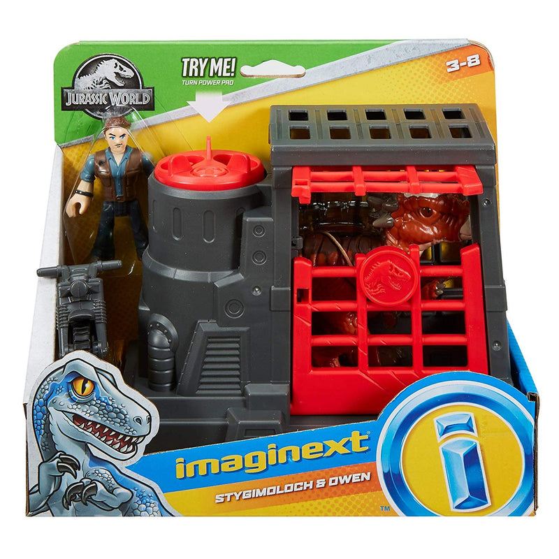 Imaginext Jurassic World, Stygimoloch & Owen