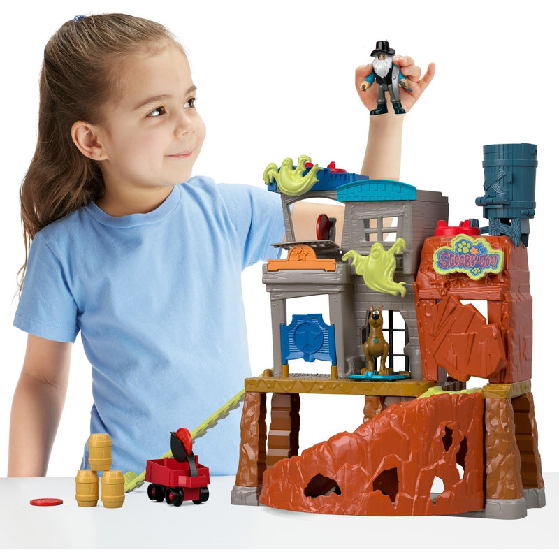 Imaginext Scooby Doo Haunted Ghost Town Square Imports