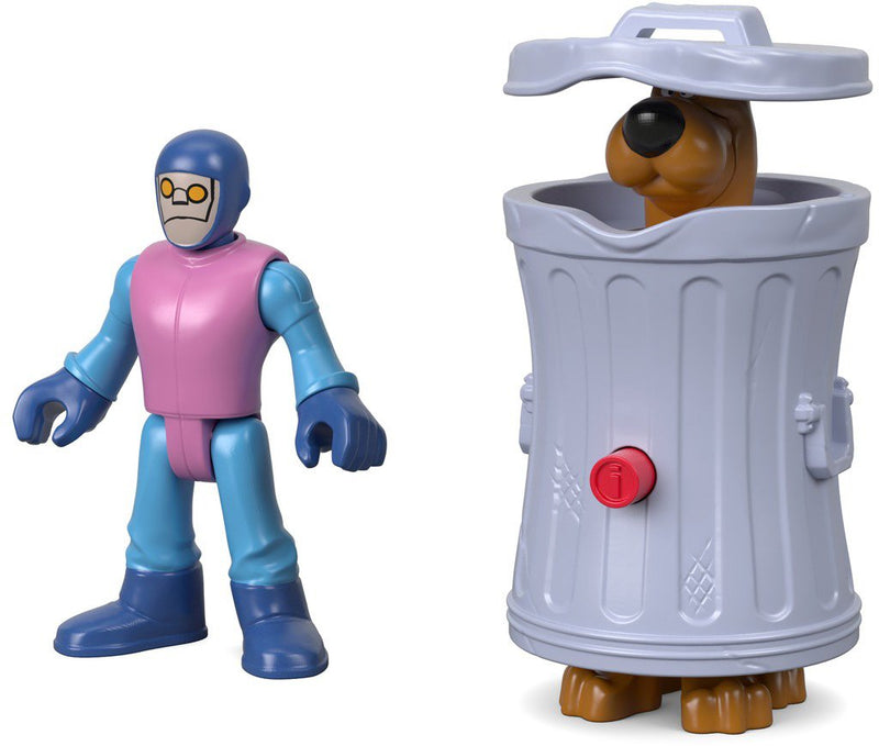 Imaginext Scooby-Doo Hiding Scooby & Funland Robot Figures