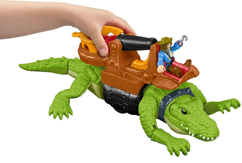 Imaginext Walking Croc & Pirate Hook
