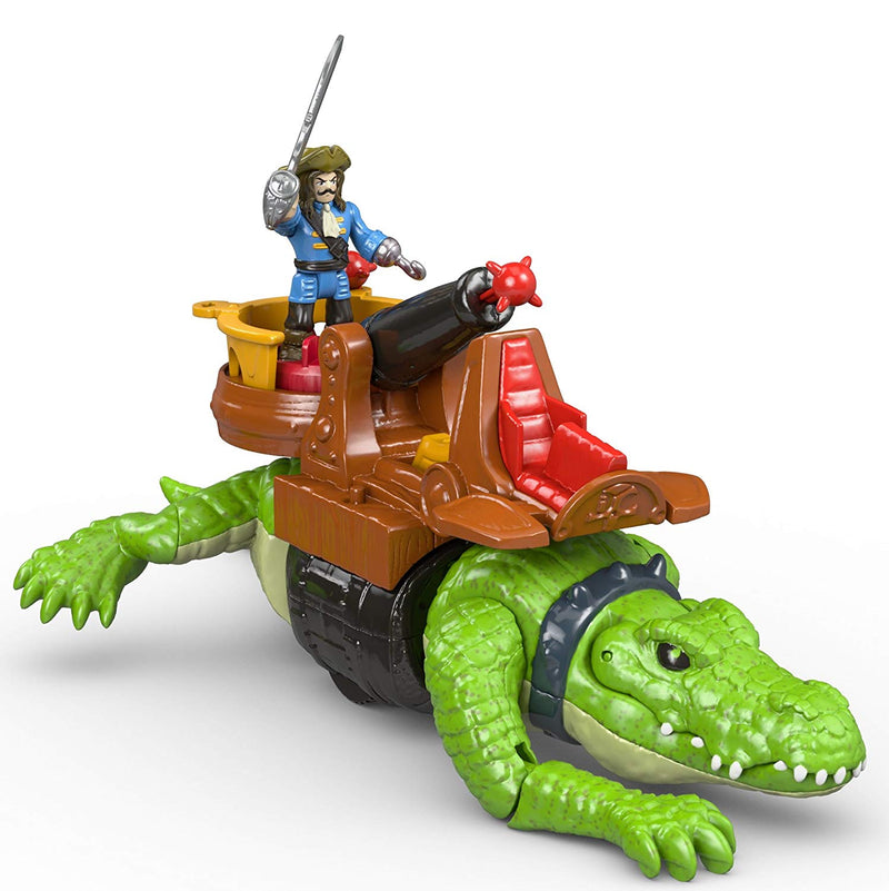 Imaginext Walking Croc & Pirate Hook