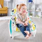 Infant-to-Toddler Rocker, Yellow/Blue/White / Grey
