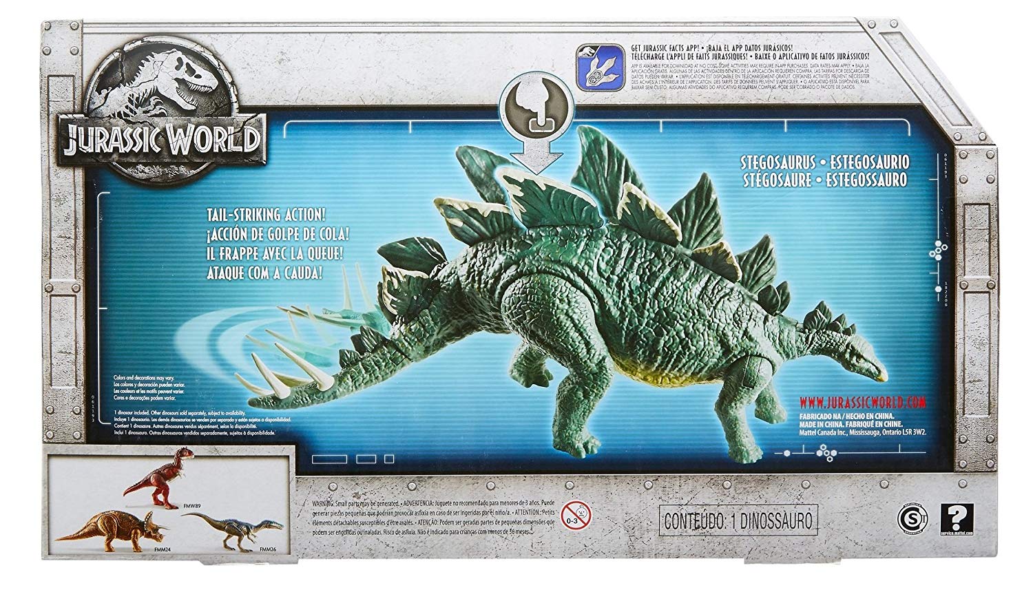 Jurassic world fmw89 action attack carnotaurus figure outlet