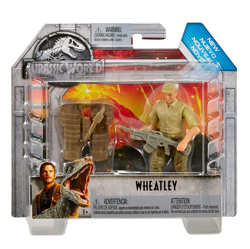 Jurassic World Wheately Dino Trophy Hunter Figure