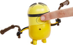 Minions The Rise of Gru Kung Fu Stuart Button Activated Action Figure with Nunchuks Accessory