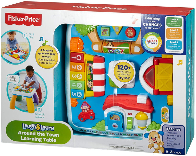 Fisher Price Laugh & Learn Around The Town Learning Table