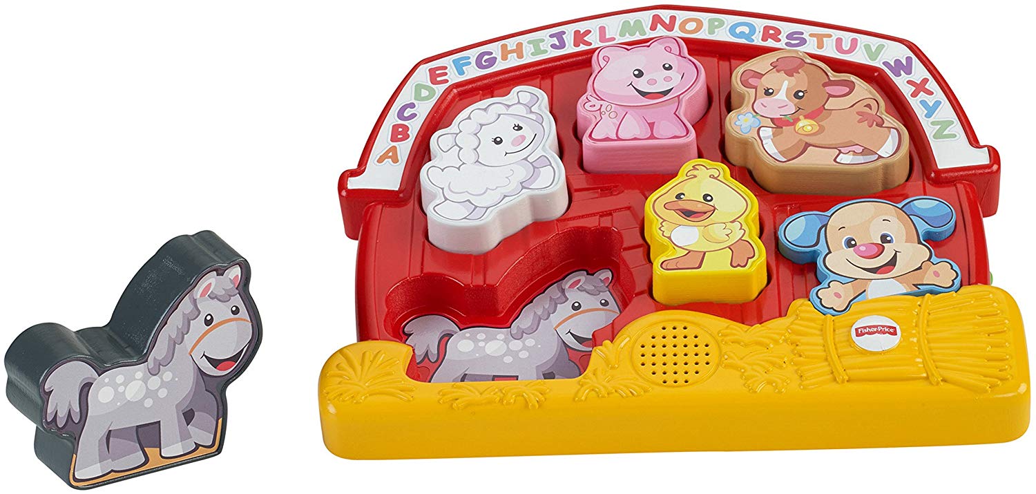 Fisher price laugh and store learn farm animal puzzle