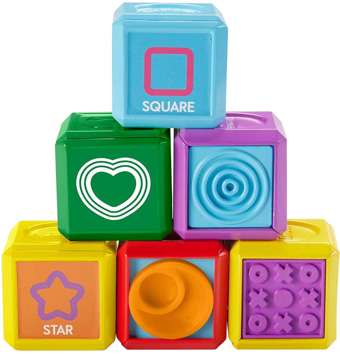 Laugh & Learn First Words Shape Blocks – Square Imports
