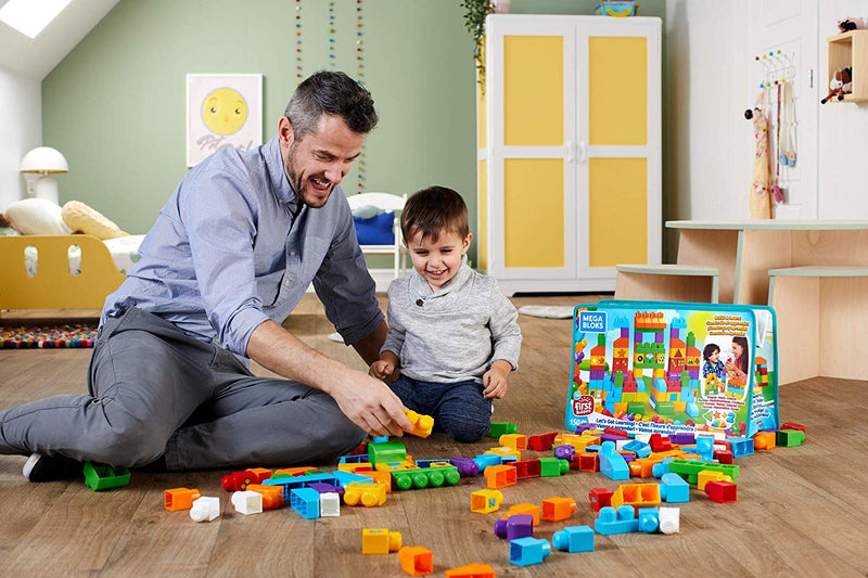 Mega Bloks Let's Get Learning Building Set