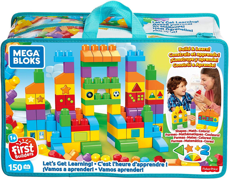 Mega Bloks Let's Get Learning Building Set