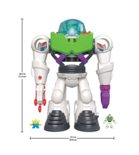 Imaginext toy story 4 buzz lightyear robot sales