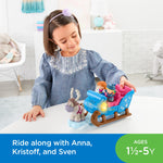 Little People Disney Frozen Kristoff's Sleigh Ride with Anna & Sven