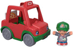 Little People Have a Slice Pizza Delivery Car