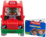 Little People Have a Slice Pizza Delivery Car