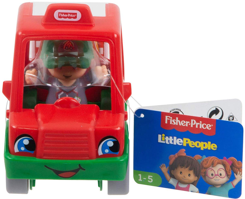 Little People Have a Slice Pizza Delivery Car