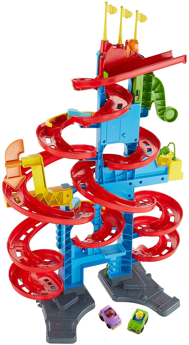 Little People Take Turns Skyway Wheelies Racetrack Set