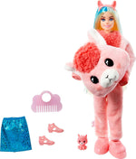 Barbie Doll Cutie Reveal Llama Fantasy Series Doll with 10 Surprises Pet