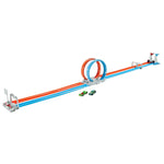 Hot Wheels Double Loop Dash Drag Racing Playset