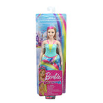 Barbie Dreamtopia Princess Strawberry Blonde and Pink Hair Doll Curvy