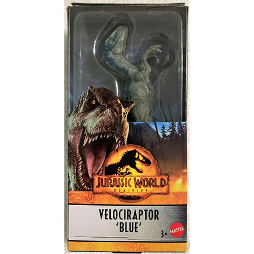 Mattel - Jurassic World Dominion Dinosaur Figure - Velociraptor 'Blue'