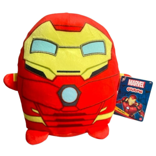 Mattel Marvel - Cuutopia Squishy Stuffed Animal Plush - IRON MAN