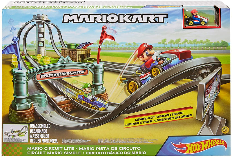 Hot Wheels Mario Kart Circuit Lite Track Set – Square Imports