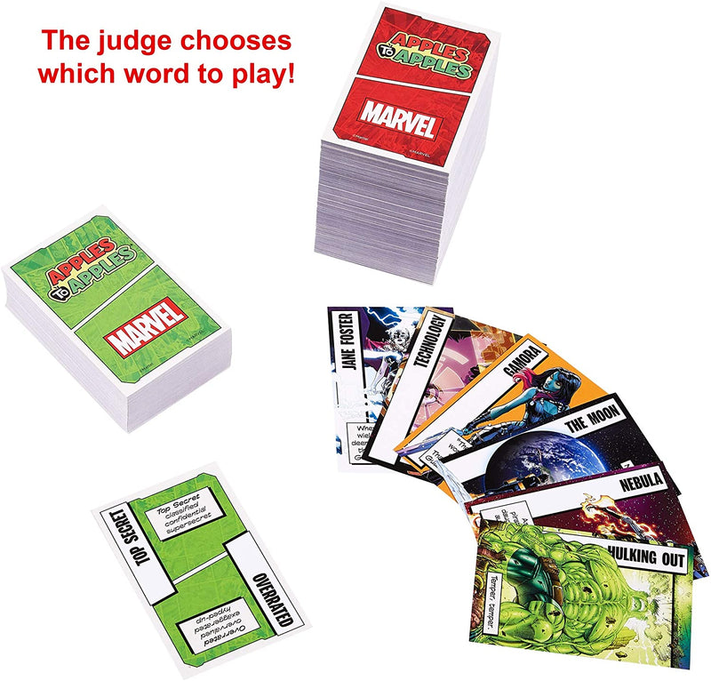 Apples to Apples Marvel Edition Board Game for 4 to 8 Players