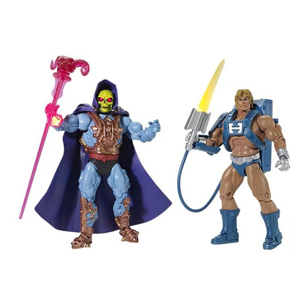 Laser Power He-Man & Laser Light Skeletor Actionfiguren
