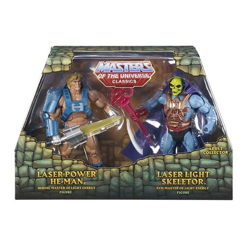Masters Of the Universe Classics 2015, Laser Power He-man and Skeletor 2pack Adult collector
