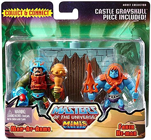 Masters of the Universe Minis Faker & Man-At-Arms Exclusive Mini Figure 2-Pack