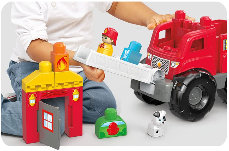 Mega Bloks Storytelling Fire Truck Rescue