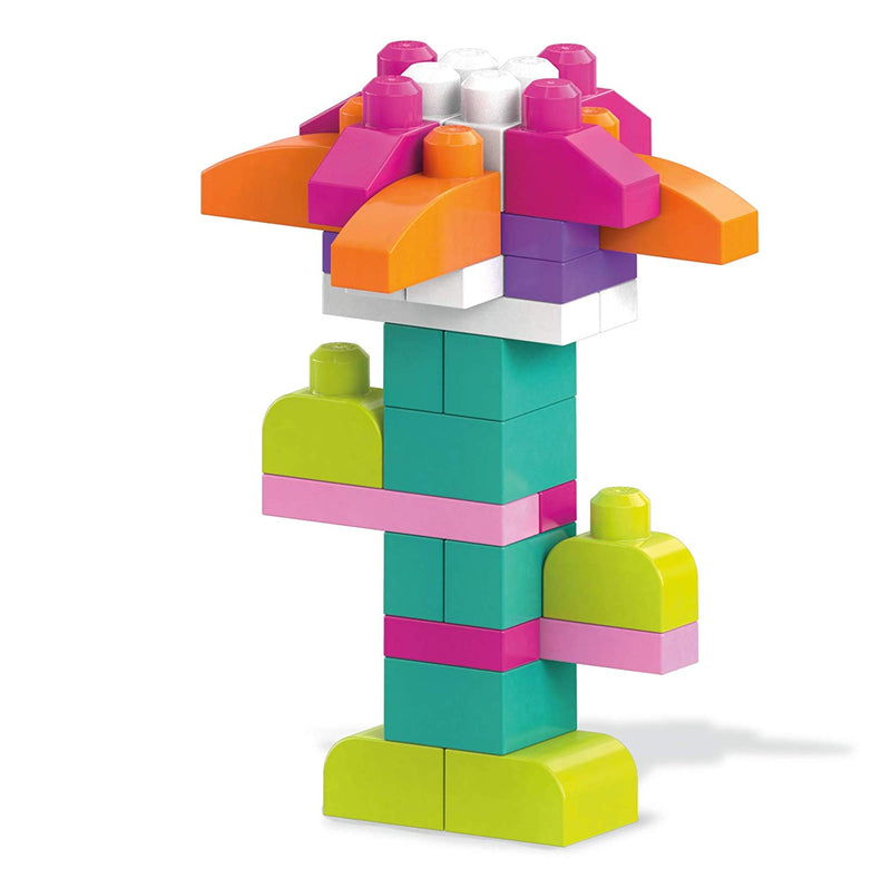 Mega bloks 80 piece bag pink store