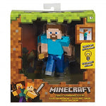 Minecraft Steve With Torch Figure