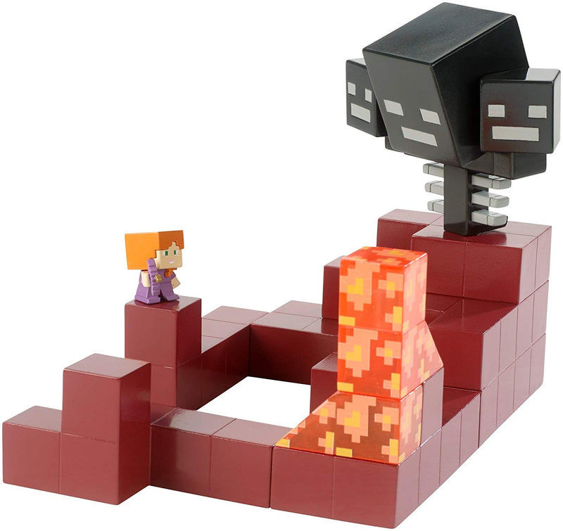 Minecraft Wither Vs Alex Battle In a Box