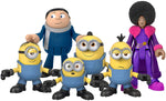 Imaginext Minions The Rise of Gru Figure Pack Set of 6