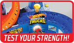 Hot Wheels Monster Trucks T-Rex Volcano Arena Playset